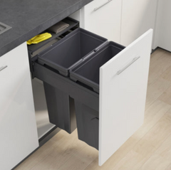 Basurero Reciclaje con Anclaje a Puerta 66L