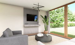 El Rack Tv Modular Tanire sierra