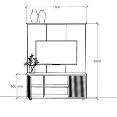 Rack Tv Modular Terebi